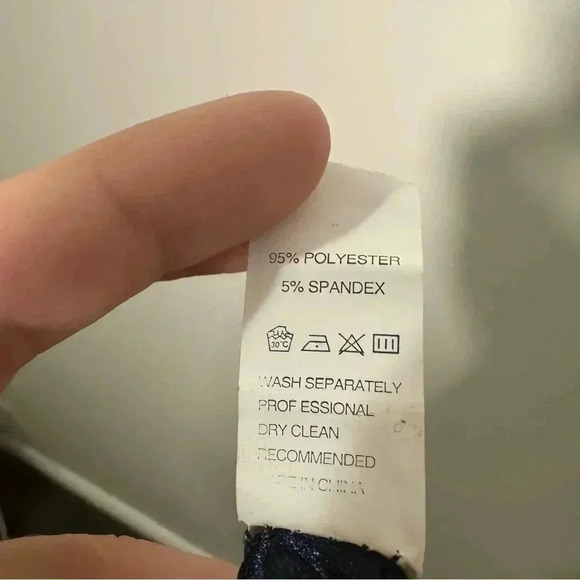 Vintage Y2K sheer-ish navy and black dark  Fairycore glam slip dress - Picture 6 of 6